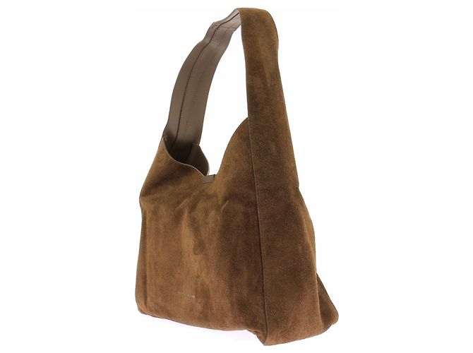 Jigsaw Borsa in scamosciato khaki Cachi - vista 3
