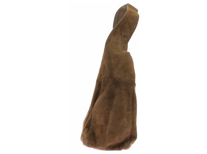 Jigsaw Borsa in scamosciato khaki Cachi - vista 4