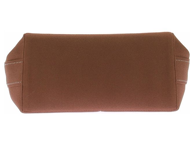 Autre Marque Borsa a mano in spugna beige - vista 6