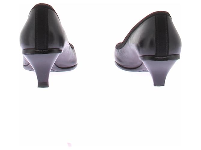Prada Tacchi neri con fiocchi Nero - vista 7