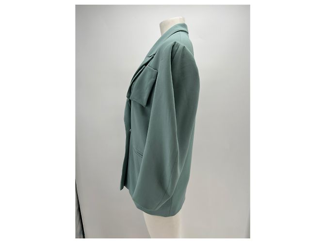 Autre Marque Blazer azul turquesa - vista 3