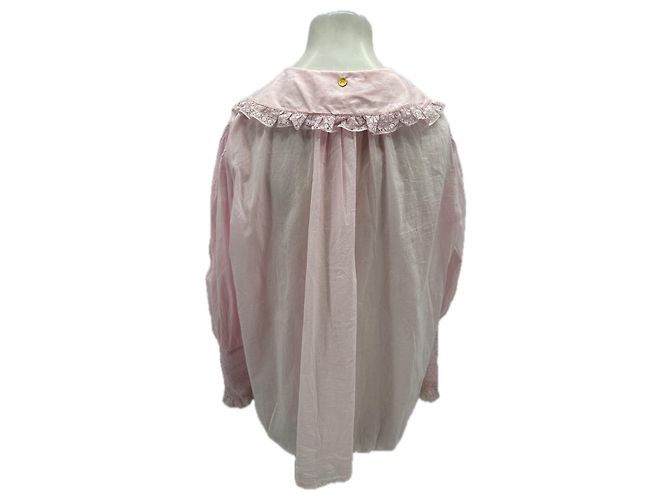 Blusa Antik Batik rosa de algodón XS - vista 2