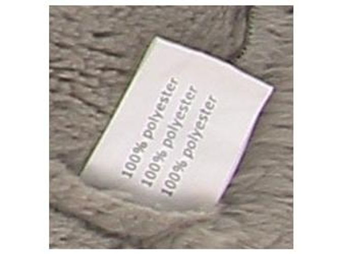 Autre Marque Ärmellose Jacke aus Kunstleder Grau - Ansicht 6