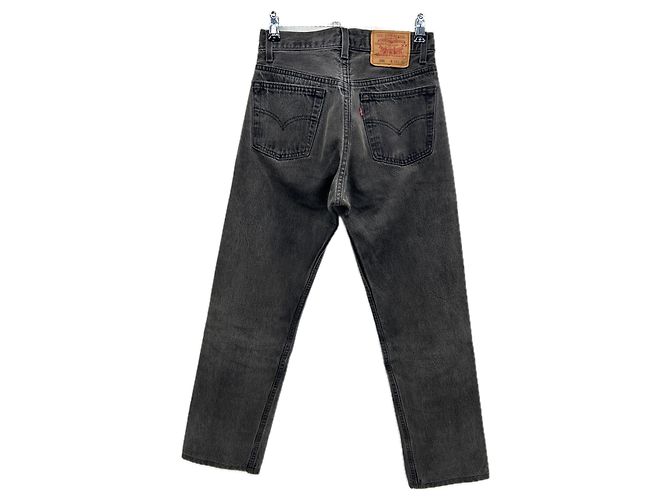 Levi's Jeans aus Baumwolle Grau Größe 36 - Ansicht 2