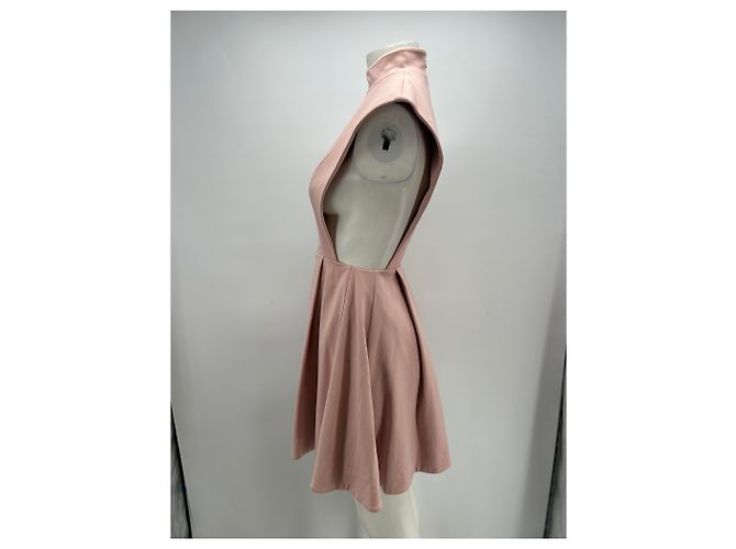 Autre Marque Rosa Viscose Kleid Pink - Ansicht 2