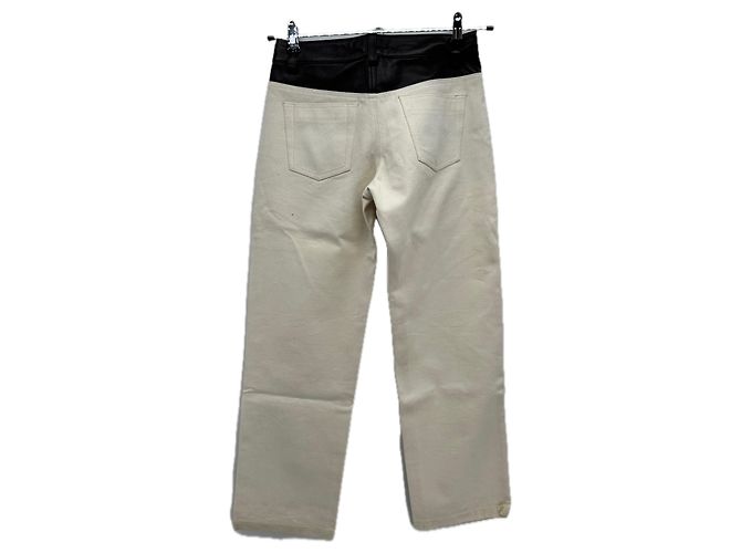 Autre Marque Vaqueros GIMAGUAS Crema de Algodón Talla 32 Beige - vista 2