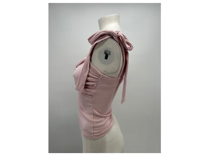 Autre Marque Top de algodón rosa Verge Girl - vista 3