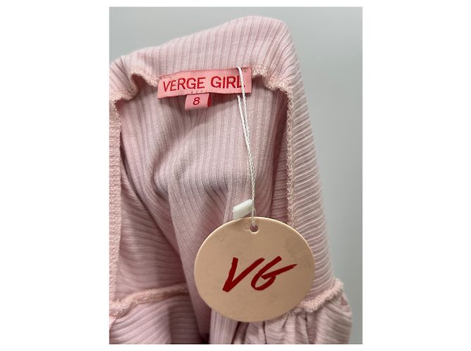 Autre Marque Top de algodón rosa Verge Girl - vista 5