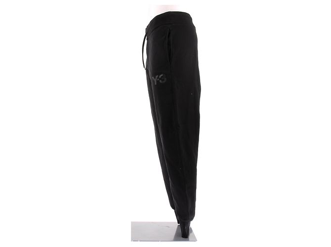 Pantalones de chándal negros Y3 de algodón - vista 4