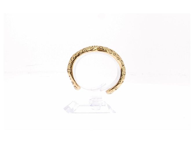 Bracelete rígido dourado Aurelie Bidermann - vista 4