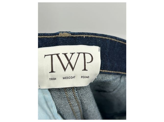 Jean Paul Gaultier Vaqueros azules de algodón Talla 26 - vista 3