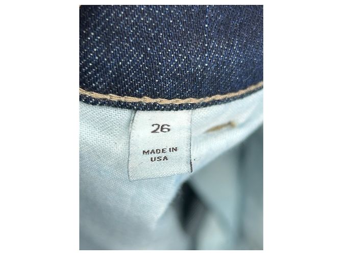 Jean Paul Gaultier Vaqueros azules de algodón Talla 26 - vista 5