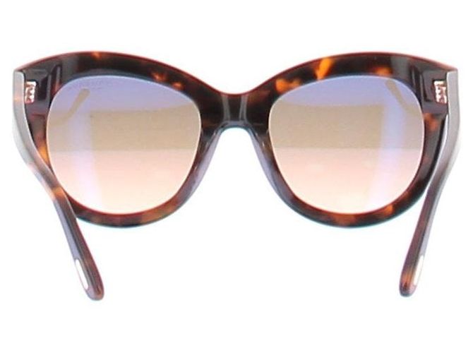 Tom Ford Sonnenbrille mit farbigen Details Braun - Ansicht 2