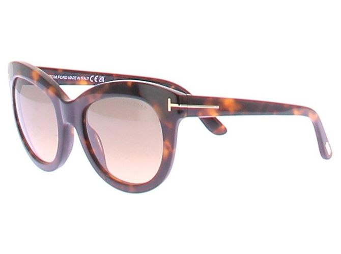 Tom Ford Sonnenbrille mit farbigen Details Braun - Ansicht 3