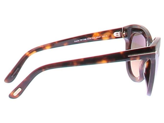 Tom Ford Sonnenbrille mit farbigen Details Braun - Ansicht 5