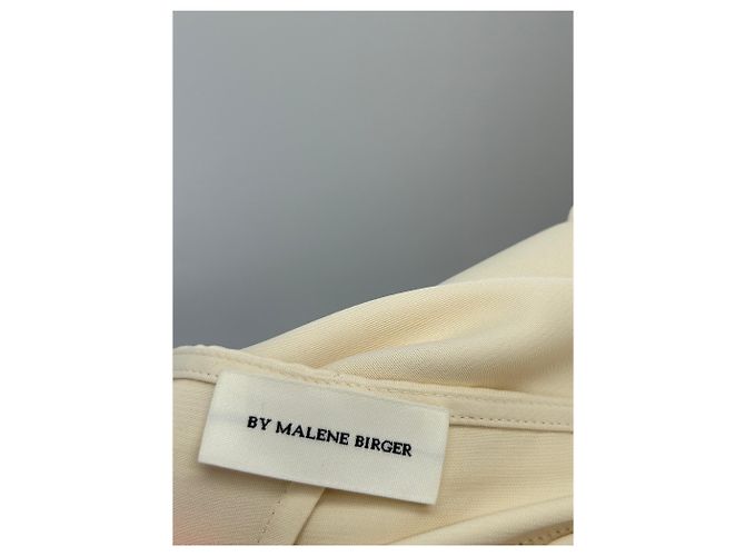 Vestido By Malene Birger Blanco de Viscosa M - vista 5