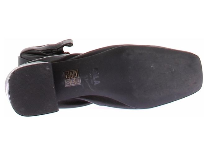 Autre Marque Schwarze Loafer mit Absatz - Ansicht 5