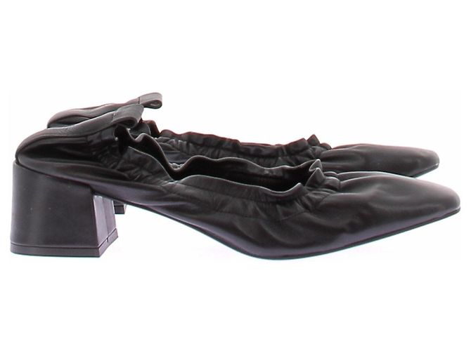 Autre Marque Schwarze Loafer mit Absatz - Ansicht 6