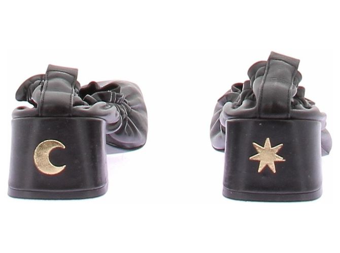 Autre Marque Schwarze Loafer mit Absatz - Ansicht 7