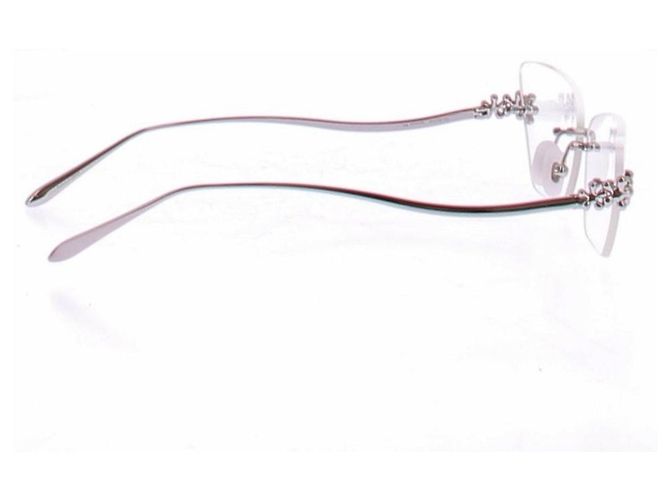 Autre Marque Brille mit silbernen Details - Ansicht 4
