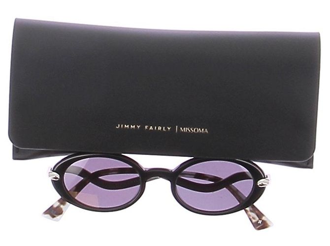 Jimmy fairly Gafas de sol negras Negro - vista 7