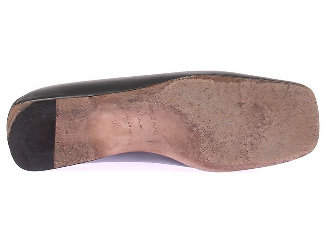 Mocassini Sergio Rossi in pelle nera Nero - vista 5