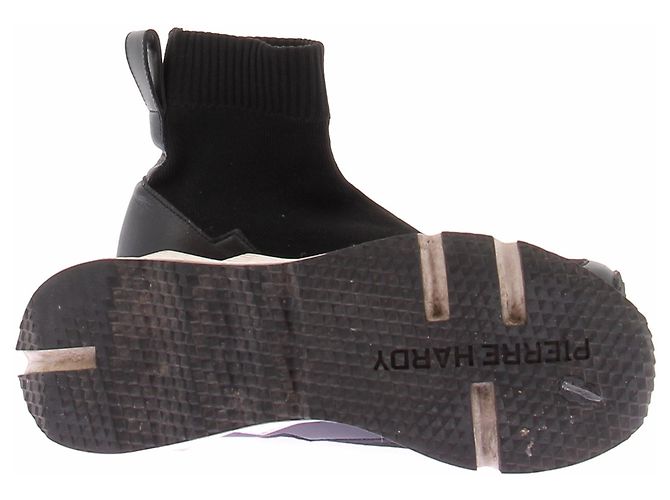 Pierre Hardy Sneakers alte nere Nero - vista 5