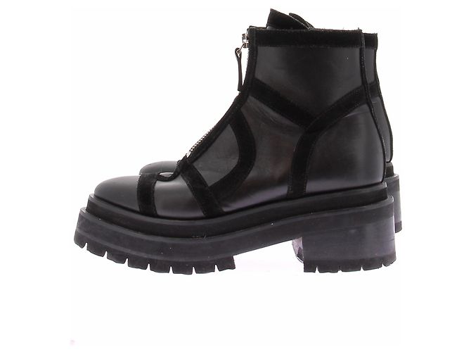 Pierre Hardy Botines de suela ancha Negro - vista 2
