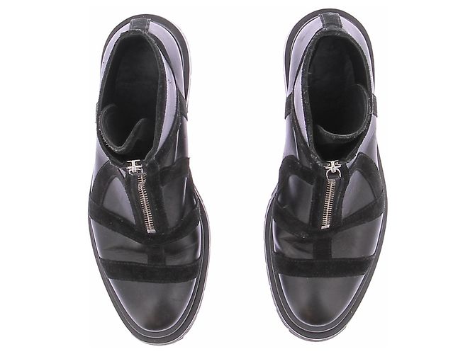 Pierre Hardy Botines de suela ancha Negro - vista 4