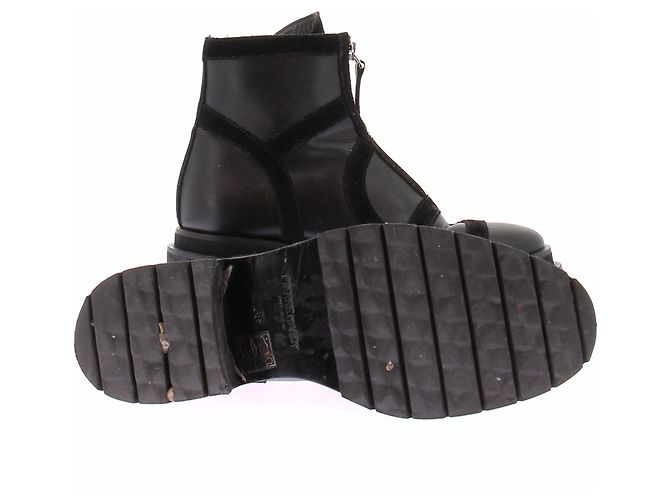 Pierre Hardy Botines de suela ancha Negro - vista 5