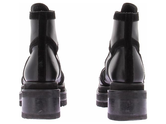 Pierre Hardy Botines de suela ancha Negro - vista 7