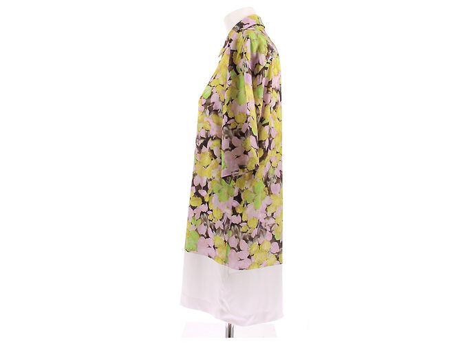 Camisa estampada Dries Van Noten amarilla de viscosa XS Amarillo - vista 4