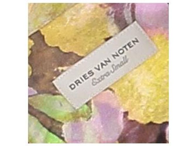 Camisa estampada Dries Van Noten amarilla de viscosa XS Amarillo - vista 6