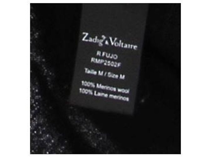 Jersey de lana negro Zadig & Voltaire - vista 6