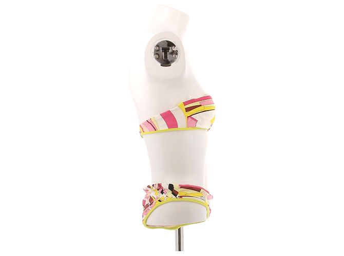 Conjunto de dos piezas de baño Emilio Pucci Mulito Rosa - vista 4