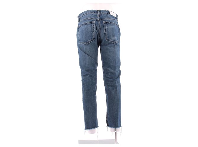 Jeans Re/Done in cotone blu Taglia 26 - vista 2