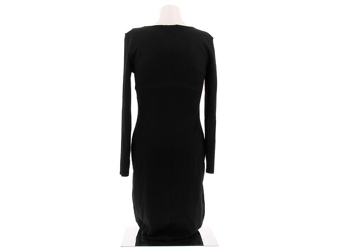 The row Schwarzes Langarmkleid - Ansicht 2