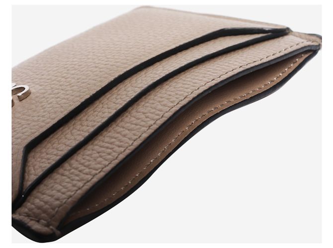 Loewe Tarjetero de piel Anagram taupe Castaño - vista 4