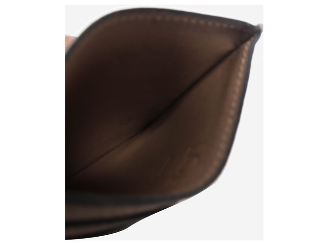 Loewe Tarjetero de piel Anagram taupe Castaño - vista 5