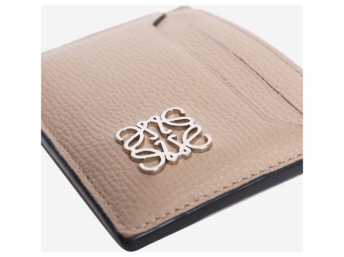 Loewe Tarjetero de piel Anagram taupe Castaño - vista 6