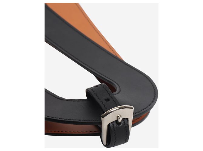 Autre Marque Schwarzer Leder-Corsettgürtel La Delicieuse - Ansicht 5
