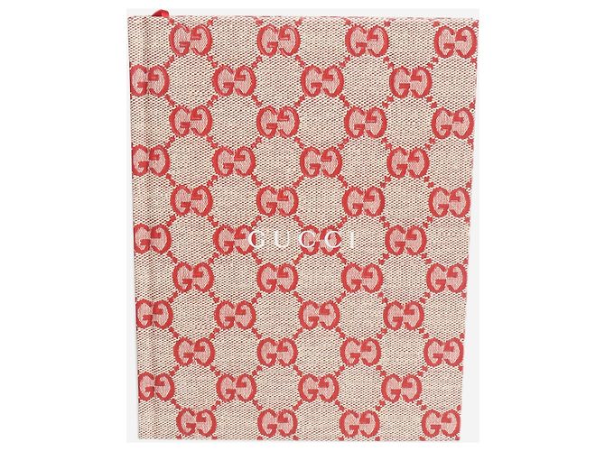 Cuaderno forrado A5 rojo Guccissima Roja - vista 2
