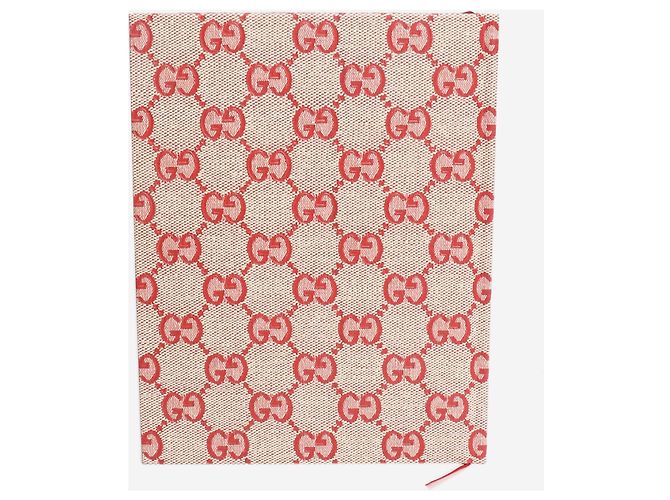 Cuaderno forrado A5 rojo Guccissima Roja - vista 3