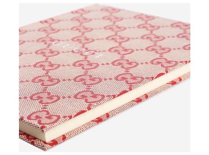 Cuaderno forrado A5 rojo Guccissima Roja - vista 4