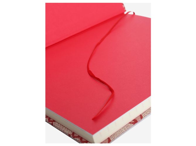 Cuaderno forrado A5 rojo Guccissima Roja - vista 5