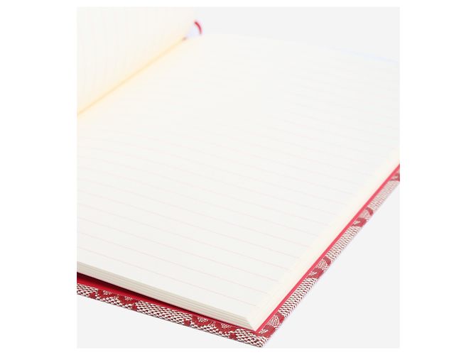 Cuaderno forrado A5 rojo Guccissima Roja - vista 6