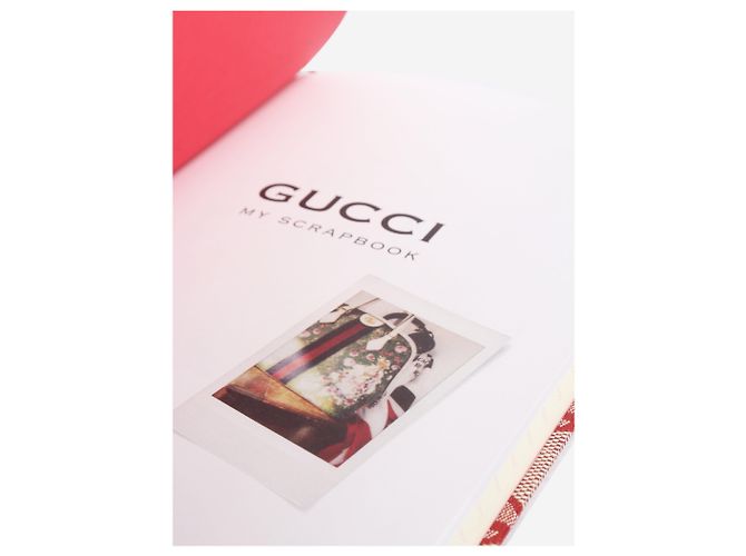 Cuaderno forrado A5 rojo Guccissima Roja - vista 7
