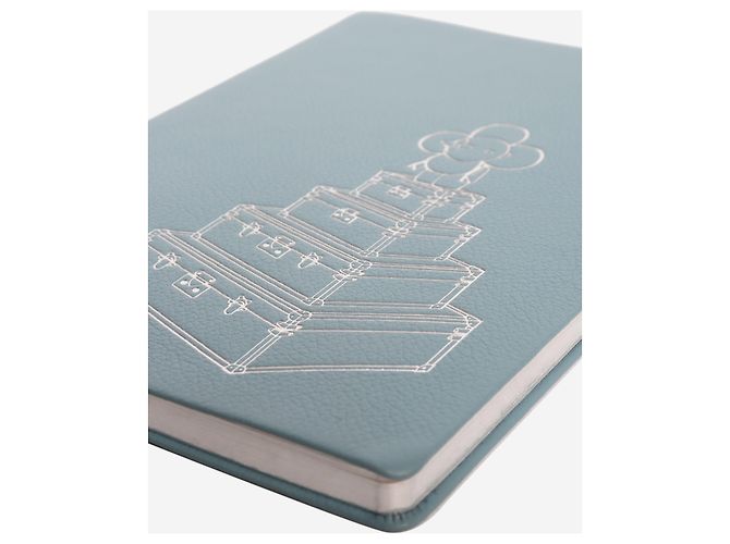 Louis Vuitton Carnet ligné Vivienne A5 bleu - vue 2
