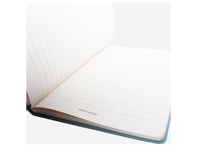 Louis Vuitton Carnet ligné Vivienne A5 bleu - vue 4