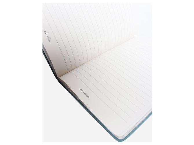 Louis Vuitton Carnet ligné Vivienne A5 bleu - vue 5